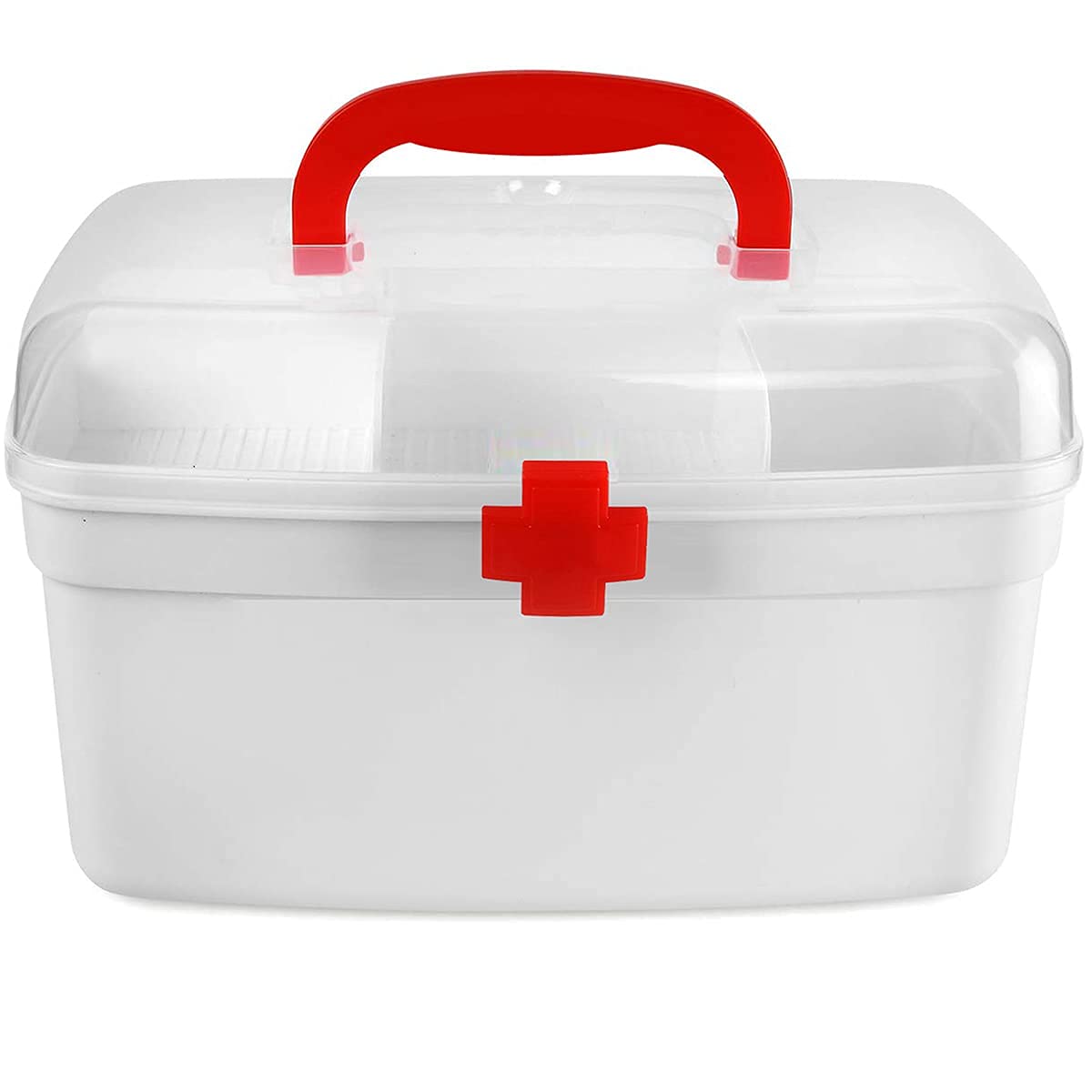 DALUCI Plastic Medicine Box, Medical Box, First Aid Kit, Multi Purpose Box, Multi Utility Storage Box With Handle White-2500 Ml (B0CH1CPGP1) Amazon Price History, Amazon Price Tracker