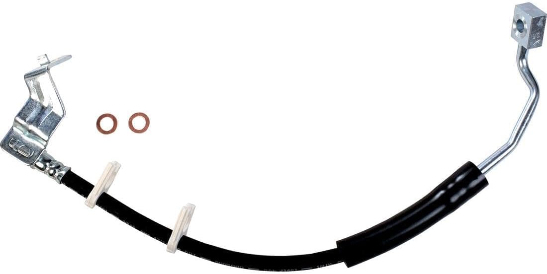 Front Right and Left Brake Hydraulic Hose - 2Pcs Brake Hose Replacement Brake Lines Hose Set ZGYWAutoParts for Ford F-150 5.4L 4WD 1999-2003, for Ford F-250 4.6L 4WD 1999, for Ford F-250 5.4L 4WD 1999