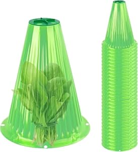 Generisch Schneckenkragen Pflanzenhut 10er Set