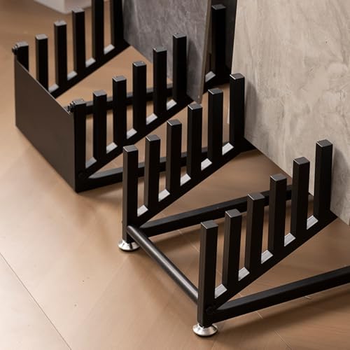 Espositore per piastrelle, scaffale per campioni per 16 piastrelle, perfetto per showroom, espositori al dettaglio, design elegante e durevole