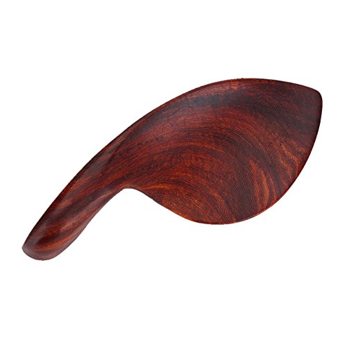 Violin Accessories Set, 4/4 Full Size Rosewood Violin Bow Rosin Shoulder Rest and Case by Dilwe - Image 9