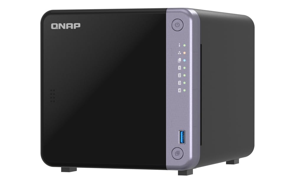 QNAP TS-432X-4G, Computer Network Attached Storage NAS, Tower, Alpine AL-524, 4GB, DDR4