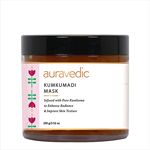 Aura.vedic Kumkumadi Face Mask with Kumkumadi Tailam 100g