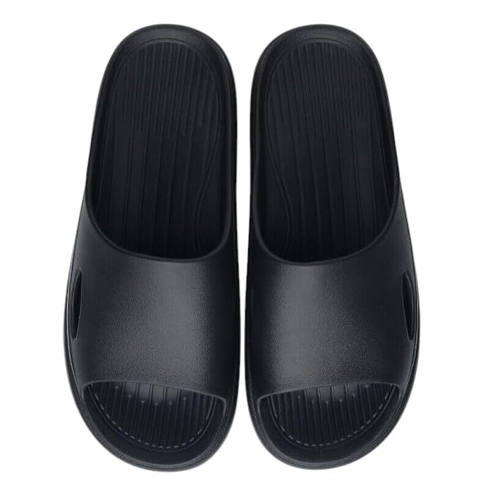 Image of DRUNKEN Slippers For Men Flip Flops Chappals Slides Stylish Sleeper Man Sliders Footwear Bathroom Daily Use Chapal Hawai