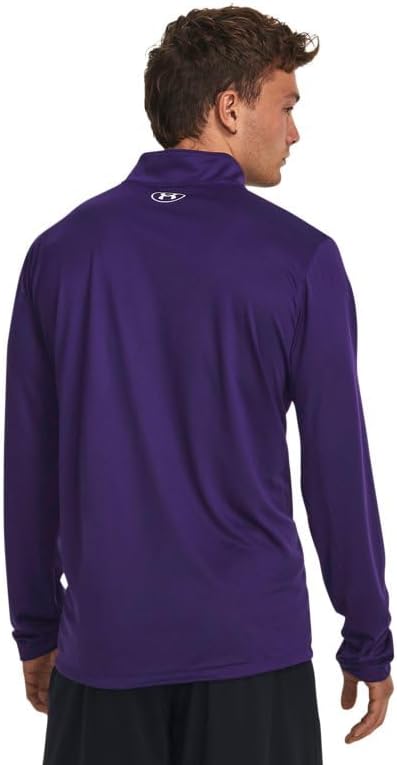 Under Armour Men's Team Tech 1/4 Zip Loose Royal Blue Long Sleeve Shirt