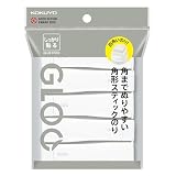 Kokuyo Gloo Square Glue Stick, Firm Stick, Small Size, Pack of 5, Japan Import (TA-G301-5P)