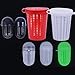HUANGGG 5Pcs Fishing Baits Cage Trap Fish Lure Feeder Basket Holder Baits Bucket Portable Fish Lure Fishing Baits Cage