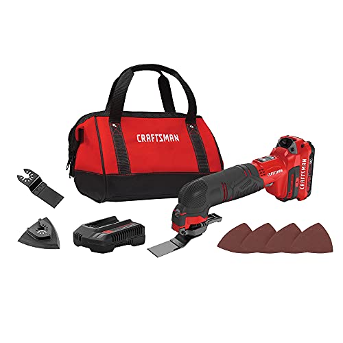 CRAFTSMAN® V20* Cordless Oscillating Tool Kit (CMCE501D1) by CRAFTSMAN - Used condition - CA$113.26