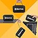 BOVKE Flash Drive Case SD Card Holder 48 Slots USB Storage Case Thumb Drive Memory Card SDXC SDHC Card Organizer for SanDisk Samsung SamData Netac PNY YubiKey TOPESEL USB Stick Flash Drives, Black
