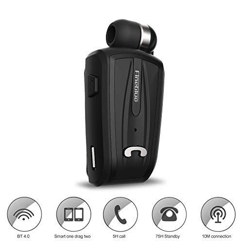 Andoer Fones de ouvido sem fio Fineblue F-V6 Bluetooth Fone de ouvido interno Fones de ouvido corpor