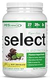 PEScience Select Vegan Plant Based Protein Powder, Mint Chocolate, 27 Serving, Premium Pea and Brown Rice Blend
