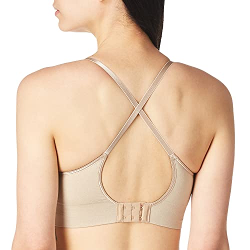 Warner's Women's Easy Does It Dig-Free Band with Seamless Stretch Wireless Lightly Lined Convertible Comfort Bra Rm0911f3