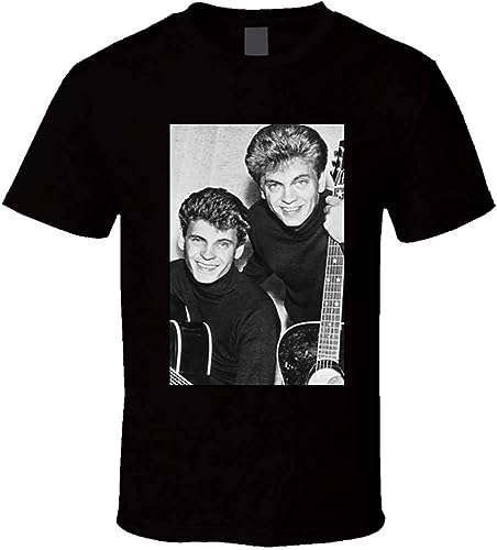 Photo de KGVVCS Everly Brothers Wake Up Little Susie t T-Shirts à Manches Courtes(Large)