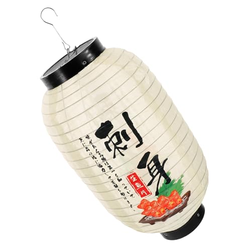 Garneck Elegante Lanterna Giapponese Per Ristorante Di Sushi Lampada A Sospensione A Doppia Funzione Per La Casa