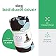 Molly Mutt Mittelgroße Hundebett-Abdeckung – Med Hundebett-Bezug – beruhigendes Bett – Welpenbett – mittelgroßes Haustierbett – großer Hundebettbezug – waschbarer Hundebettbezug – Haustierbett mit abnehmbarem Bezug – Hundebettbezüge (dd03b)