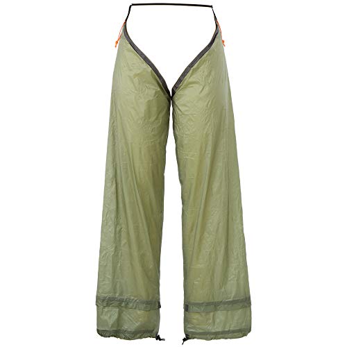 DECDEAL Calças impermeáveis Calças de chuva ultraleves de duas peças Polainas para ciclismo ao ar li