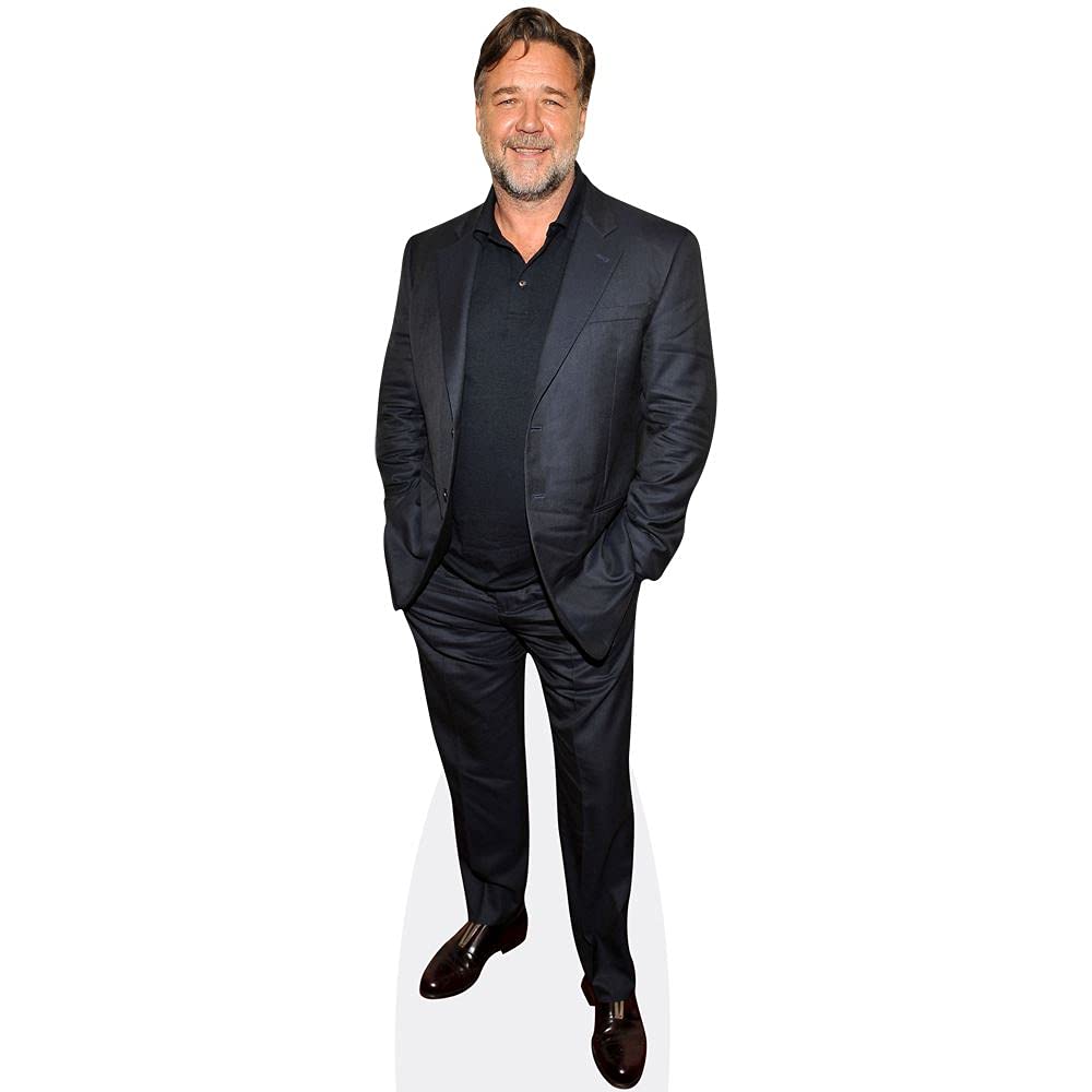 Celebrity Cutouts Life Size Cutout Russell Crowe (Black Suit)