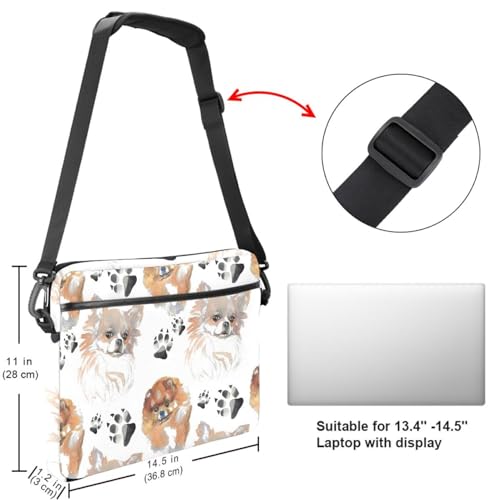 Housse ordinateur 13 pouces avec sangle pour transporter sa tablette sans rayure
