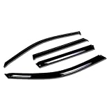 For BMW X5 E53/E70 4pcs Tape-On Window Visor Deflector Rain Guard