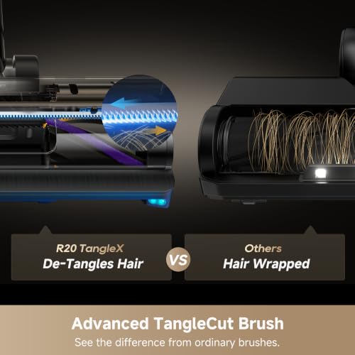 Image of DREAME R20 TangleX Cordless Stick Vacuum, Extendable Rod, Anti-Tangle Brush