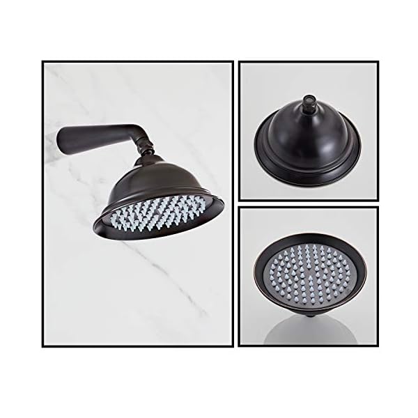   Oil-Rubbed-Bronze-Shower-SystemCeiling-Shower-Faucet-Set-for-Bathroom-with-High-Pressure-8-Rain-Shower-head-and-Handheld-Shower-Head-SetWall-Mounted