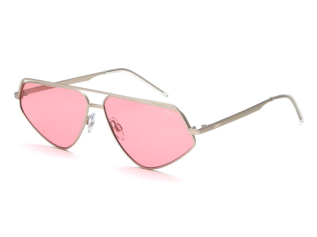 idee 100% UV protected sunglasses for Unisex | Size- Large | Shape- Pentagon | Model- IDS2978C3SG-picture-53