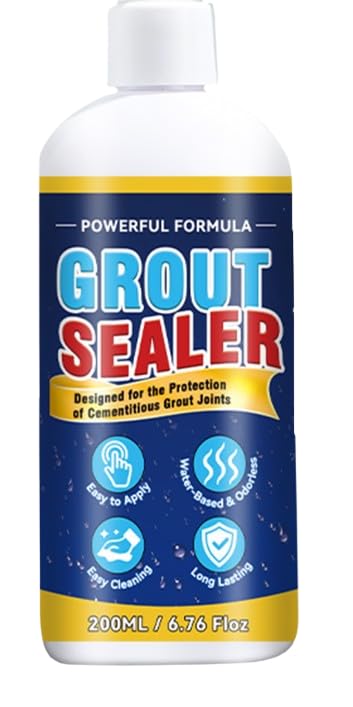 Grout Sealer, Grout Sealant Spray for Shower Tile, Floors,