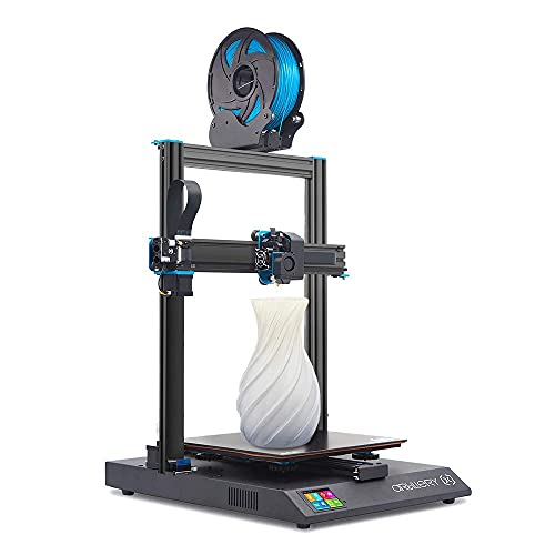 Artillery Sidewinder X1 3D Printer, Newest V4 Model Ultra-Quiet Lattice Glass Heat Bed Reset Button Filament Runout Sensor Failure Recovery 3D Printing, 300x300x400mm