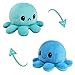 Oktupus Stimmungs Kuscheltier,Oktopus Plüsch Wenden,Octopus Plüschtier,Oktopus Kuscheltier Zum Wenden,Kuscheltier Oktopus Süße Tierpuppen,Geeignet für Kinder Mädchen Junge Freundin Freund Geschenk