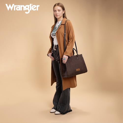 Bolso Tote Grande Montana West X Wrangler para Mujer miniatura 3