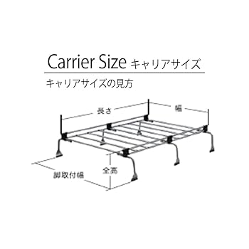 Amazon | TUFREQ ルーフラック ルーフキャリア H+シリーズ 8本脚