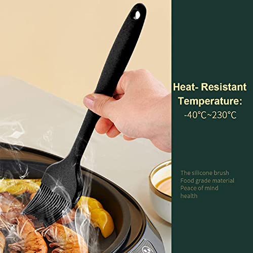 Image of Baskety Silicone Non-Stick Heat Resistant Spatula Multi Purpose Tools with Strong Steel Core and One-Pieces Design Perfect for BBQ Grill Baking Kitchen Cooking(Pack of 2)