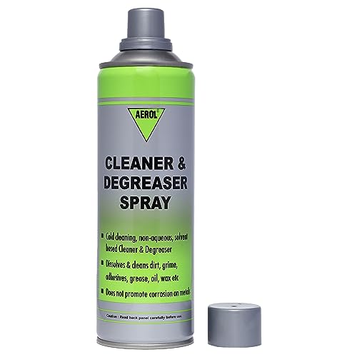 Image of Aerol Cleaner & Degreaser Spray Grade 6000 (350g /444 ml) and Aerol Corrogard Anti-Rust Wax Spray Grade 226 (300gm /458ml) (COMBO PACK)