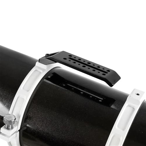 Mango de calibre pequeño y negro para telescopio con placa de cola de milano integrada 7