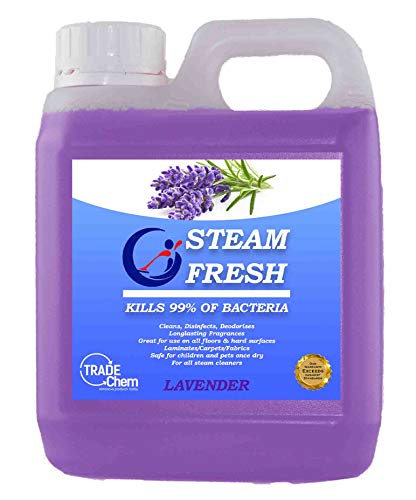 Steam Cleaning Detergent Solution Cleaner Fluid - Steam Fresh 1L Jerry (Lavender)
