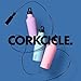 Corkcicle Sport Canteen - Keeps Beverages Cold 25 Hours - Triple Insulated Stainless Steel - Screw-On Lid - Reusable Bottle - Summer Drinkware Gift - Keeps Drinks Ice Cold - 20 oz - Deadpool