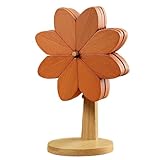 Design Intelligent: Élaboré pour une commodité optimale, ce set de dessous-de-plat en bois propose un retrait facile du support et prévient l'aplatissement lors de l'usage. Son déploiement automatique assure un placement immédiat , créant une atmosphère de repas engageante et plaisante pour les types de repas. La fonctionnalité intuitive améliore l'expérience utilisateur sans effort.