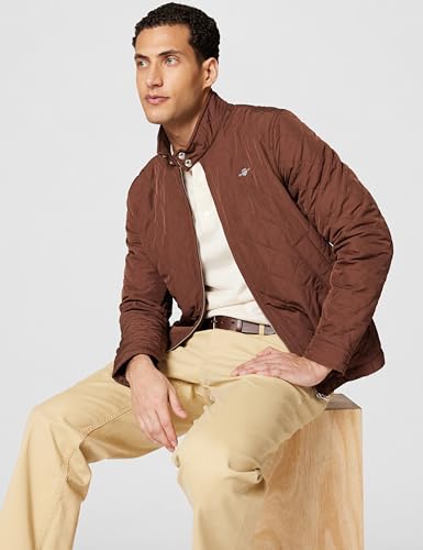GANT Coupe-vent matelassé, Mahogou marron, XL