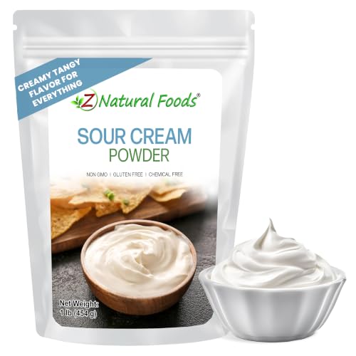 Z Natural Foods Sour Cream Powder - Long Shelf Life,