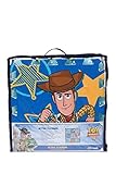 Disney Pixar Toy Story EVA Foam Mat, The Crew Interlocking EVA Foam Flooring Tiles, Blue, 36 x 36 Inches