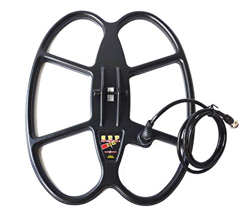 DETECH 15x12 SEF Search Coil For XP GoldMaxx Power 18KHz Metal Detectors With Coil Cover Included