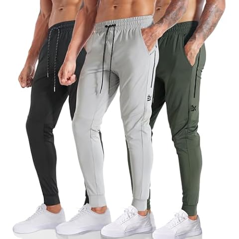 BROKIG Lightweight Gym Tracksuit Bottoms Cover