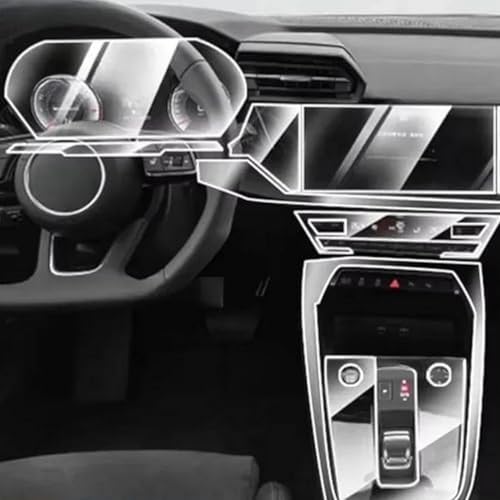 Protector de consola Audi A3 8Y en TPU transparente premium