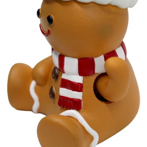 Décoration de Père Noël mobile : figurine interactive d'hiver pour jardin - 7