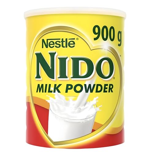 Nestlé NIDO Leche en Polvo Entera Instantánea – Alto Contenido en Proteínas y Calcio, Ideal para Bebidas y Recetas - Distribuido por Laborawi (900g)