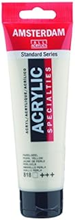 Amsterdam ACRY.Paint PEARLYELLO, Pearl Yellow, 120 ml (Pack of 1)