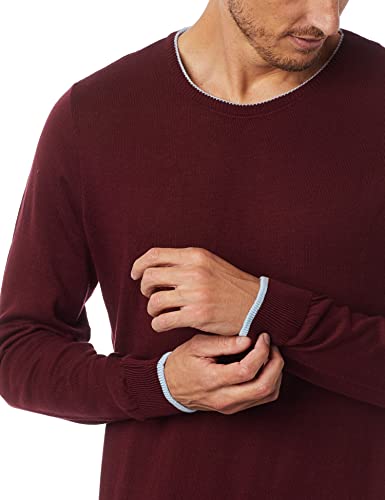 Suéter Tricô, Forum, masculino, Bordo Fine Wine, M