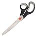 Aexit Silver Tone Hand Tools Blade Plastic Coated Grip Shears & Scissors Office Scissors
