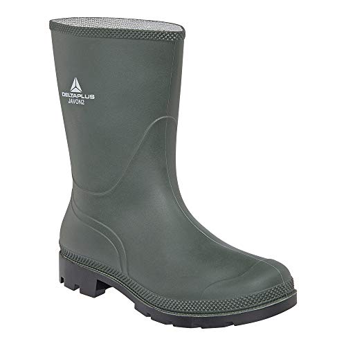 Demi-bottes de travail en PVC Deltaplus JAVO2VE41 pour pieds au sec Taille 41