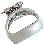 APDTY 112673 Interior Door Chrome Handle w/Pin & Spring Fits Right Passenger-Side Front or Rear Fits 2006-2011 Chevrolet HHR (Replaces 19299614, 25812196)